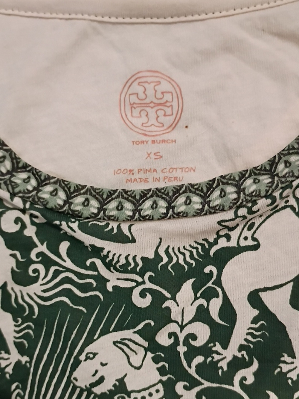 Tory Burch L/S Tee Shirt XS - Picture 4 of 4
